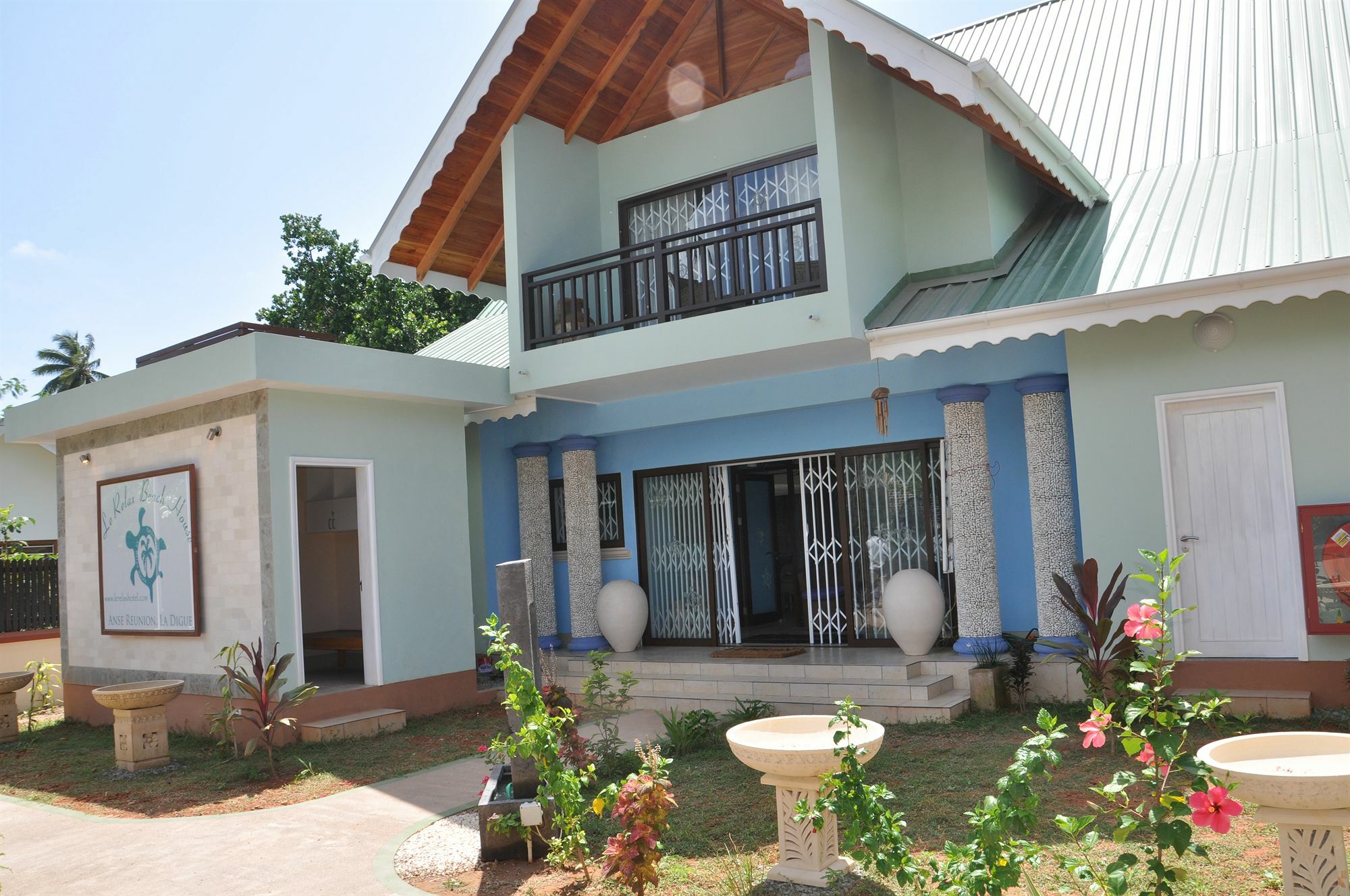 Hotel Le Relax Beach House à La Digue  Extérieur photo